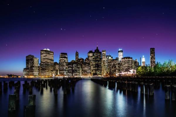 Photograph Nanouk El Gamal Wijchers Manhattan Skyline on One Eyeland
